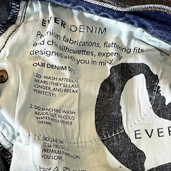 EVEREVE THE EVER TROUSER JEAN SIZE 25 - Picture 8 of 8